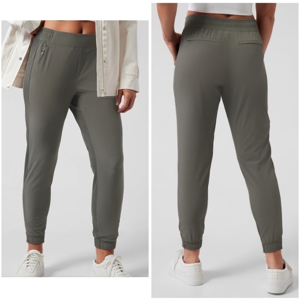 NWT Athleta Brooklyn Jogger in Mountain Olive Plus Size Size 26